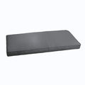 Sloane Charcoal Grey 48 Inch Indoor Outdoor Corded Bench Cushion