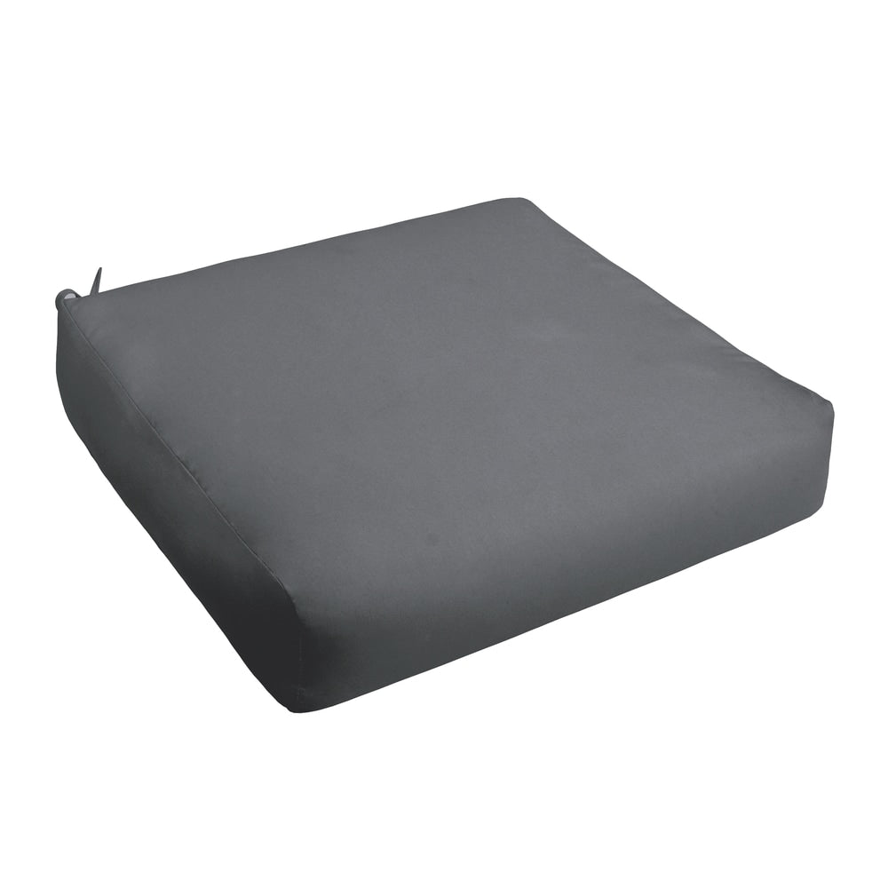 Sloane Charcoal Indoor Outdoor Square Cushion