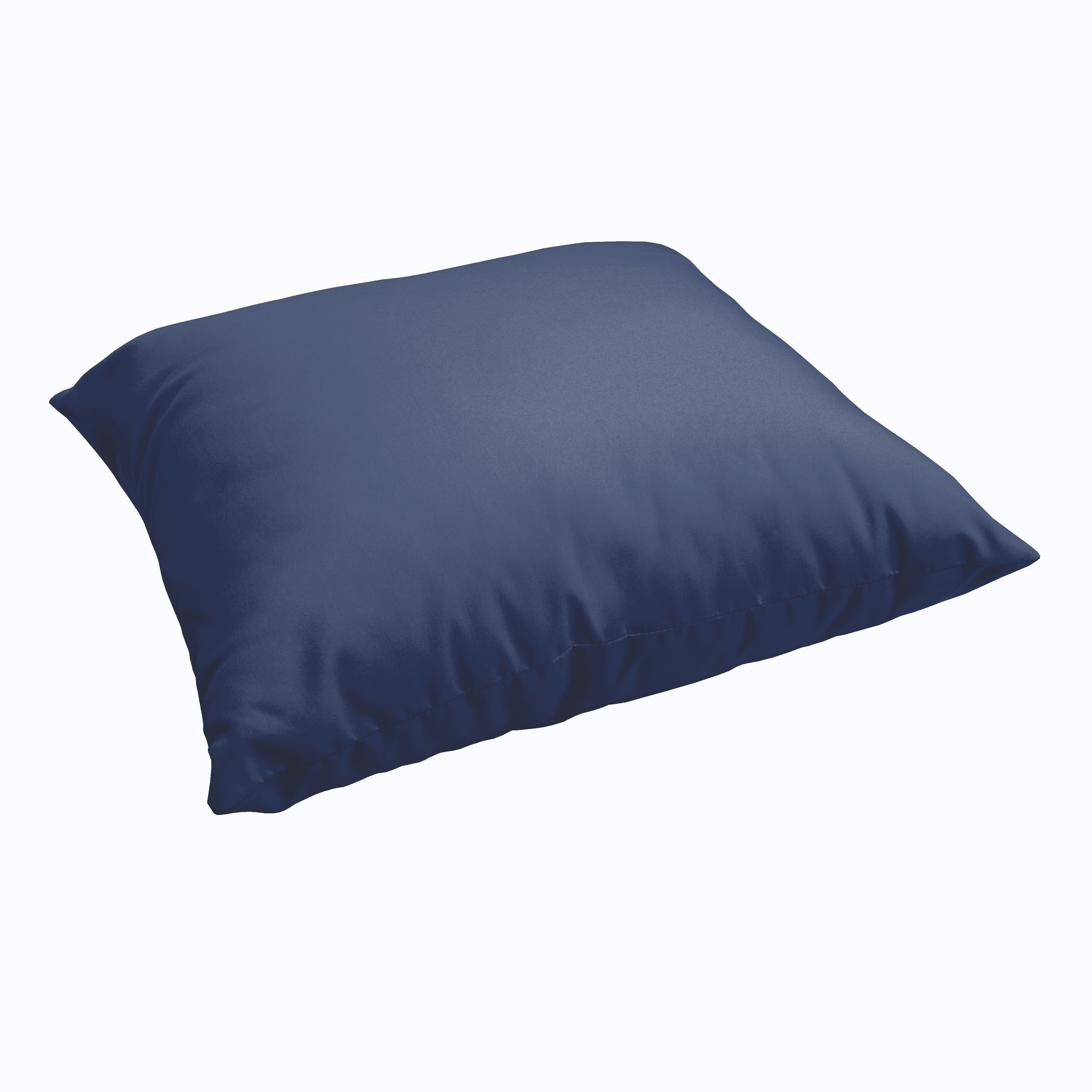 Sloane Dark Blue 26 Inch Indoor Outdoor Floor Pillow