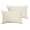 Sloane Ivory 13 X 20 Inch Indoor Outdoor Knife Edge Pillow Set