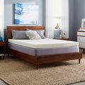 Slumber Solutions 4 Inch Memory Foam Mattress Topper