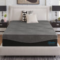 Slumber Solutions Active 12 Inch Full Size Charcoal Memory Foam Mattress Carbon Cover