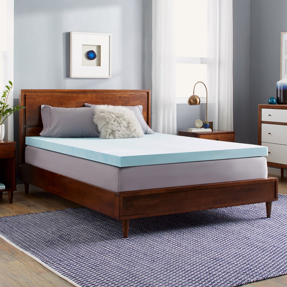 Slumber Solutions Choose Your Comfort 3 Inch Gel Memory Foam Mattress Topper
