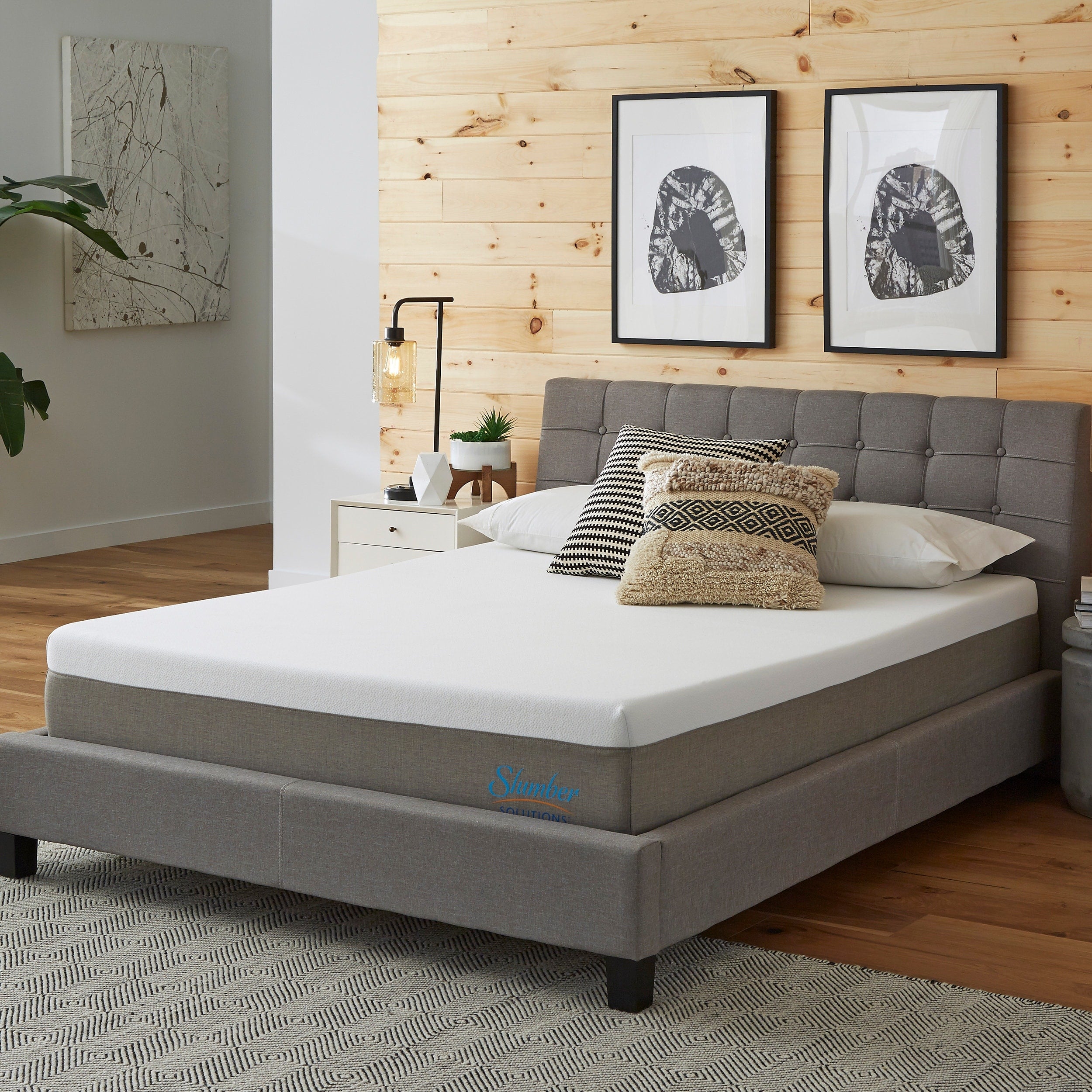 Slumber Solutions Essentials 12 Inch Queen Memory Foam Mattress