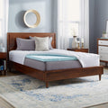 Slumber Solutions Gel 2 Inch Memory Foam And 1.5 Inch Fiber Mattress Topper