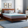 Slumber Solutions Gel 3 Inch Memory Foam Mattress Topper