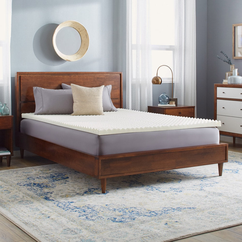 Slumber Solutions Highloft Eco 2 Inch Memory Foam Mattress Topper