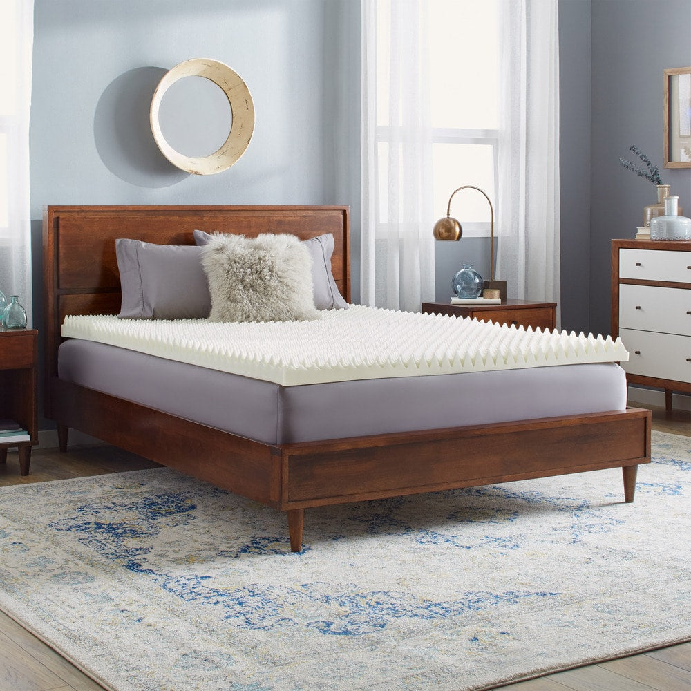 Slumber Solutions Highloft Eco 3 Inch Memory Foam Mattress Topper