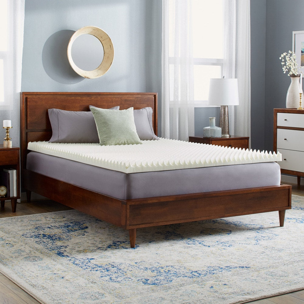 Slumber Solutions Highloft Supreme 3 Inch Memory Foam Mattress Topper
