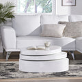 Small Oval Mod Rotatable Coffee Table By Christopher Knight Home