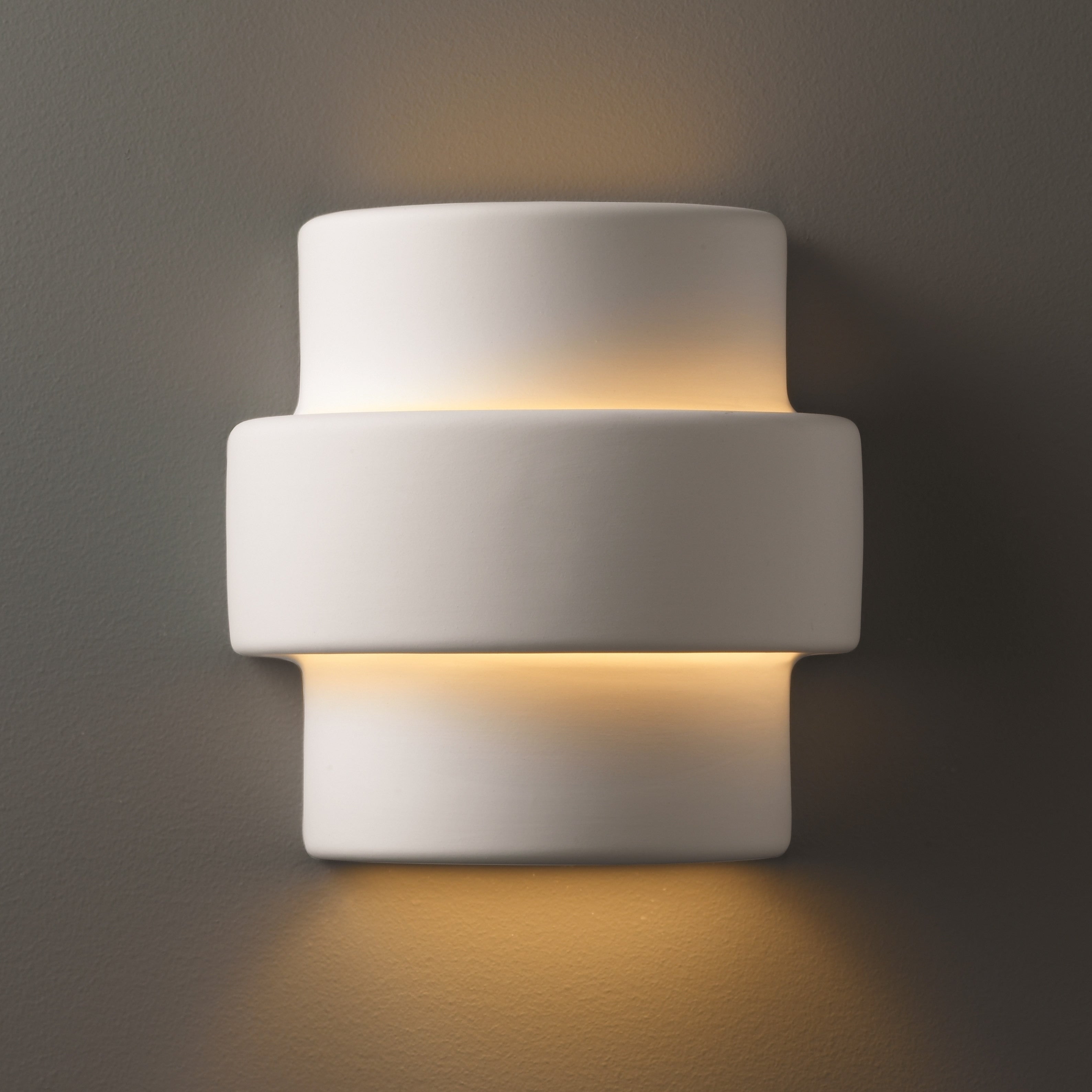 Small Step Outdoor Ceramic 1 Light Sconce