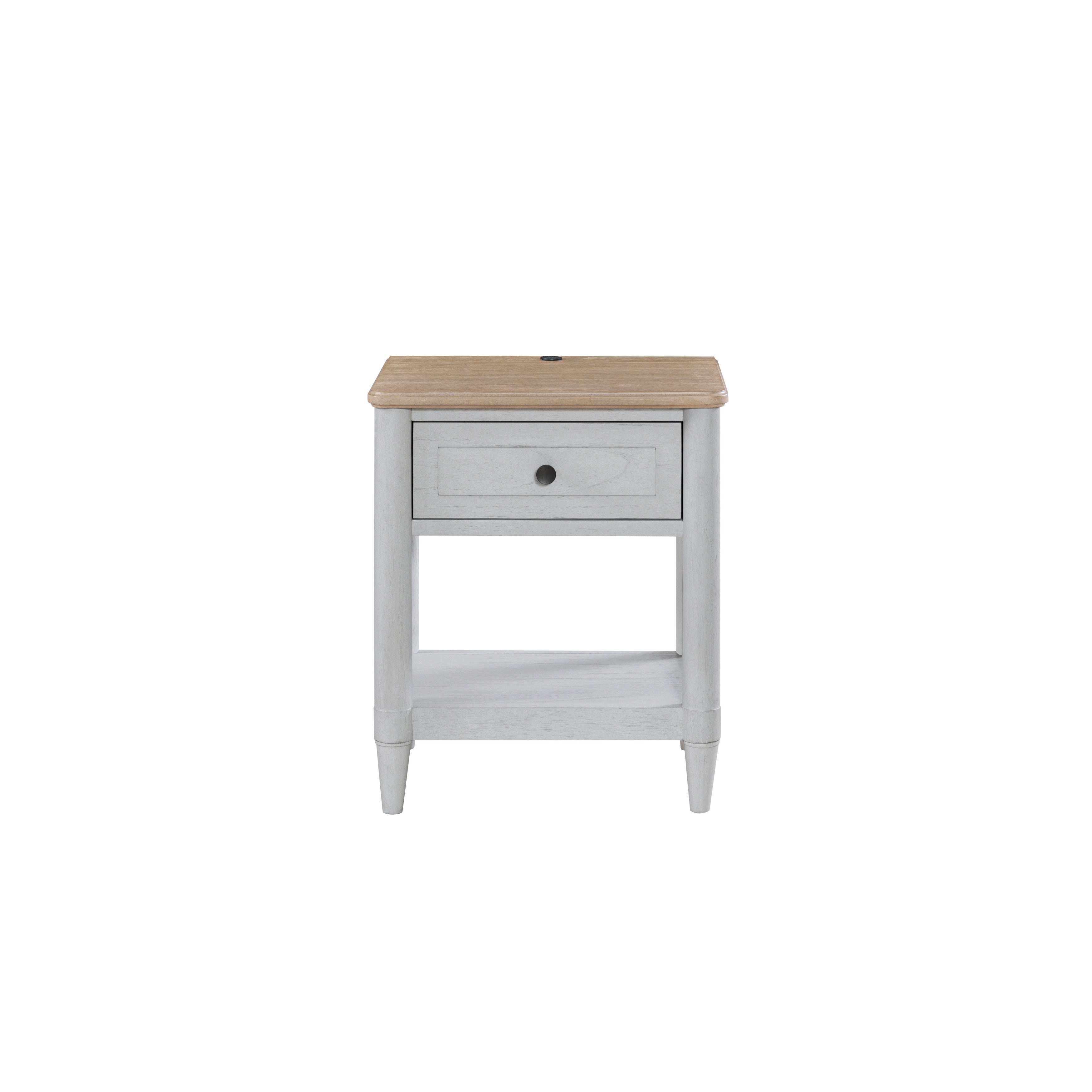 Small Teen Nightstand Cement And Sand