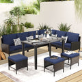 Small Space Patio Furniture 7 Piece Outdoor Furniture Set