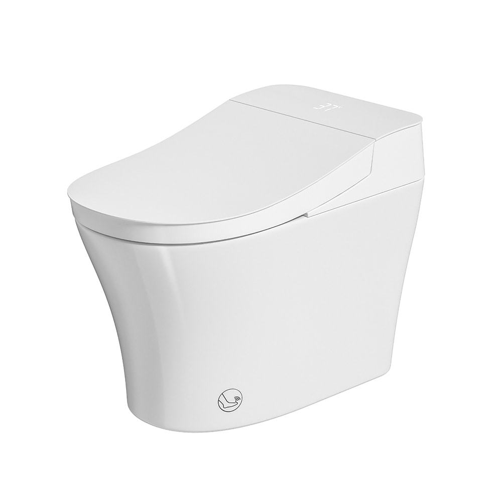 Smart Ceramic Bidet Toilet With Heated Seat By Gdfstudio