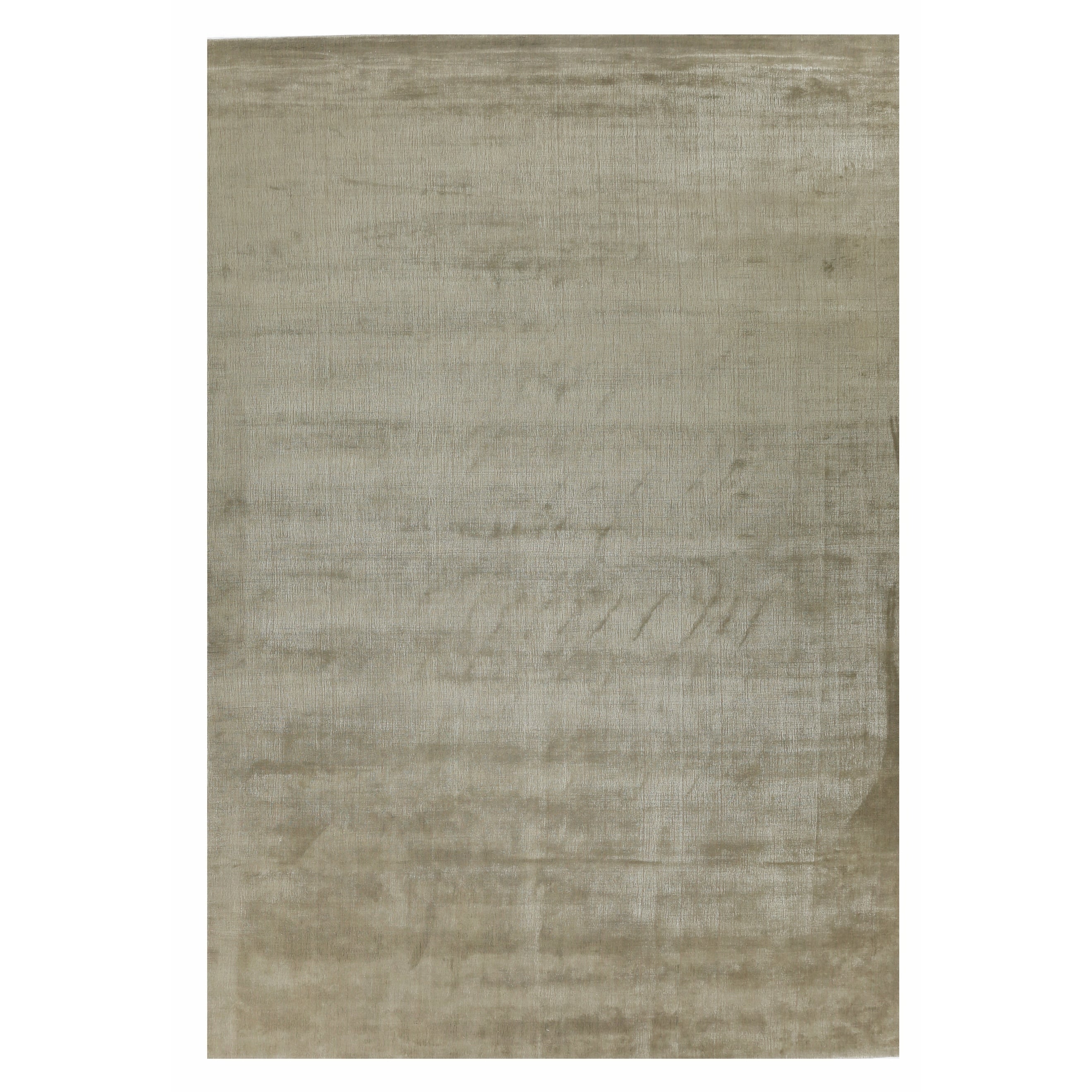 Smart Gem Handloomed Wool Viscose Bronze Area Rug 36 X 18