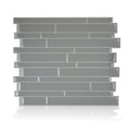 Milano Platino 11.55 In. X 9.63 In. Peel And Stick Self Adhesive Decorative Mosaic Wall Tile Backsplash 4 Pack