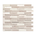 Milenza Vasto 10.20 In. X 9 In. Peel And Stick Self Adhesive Decorative Mosaic Wall Tile Backsplash 4 Pack