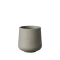 Smooth Modern Concrete Planter Sturdy Cement Pot For For Patio Garden Decor 13 Inch X 13 Inch