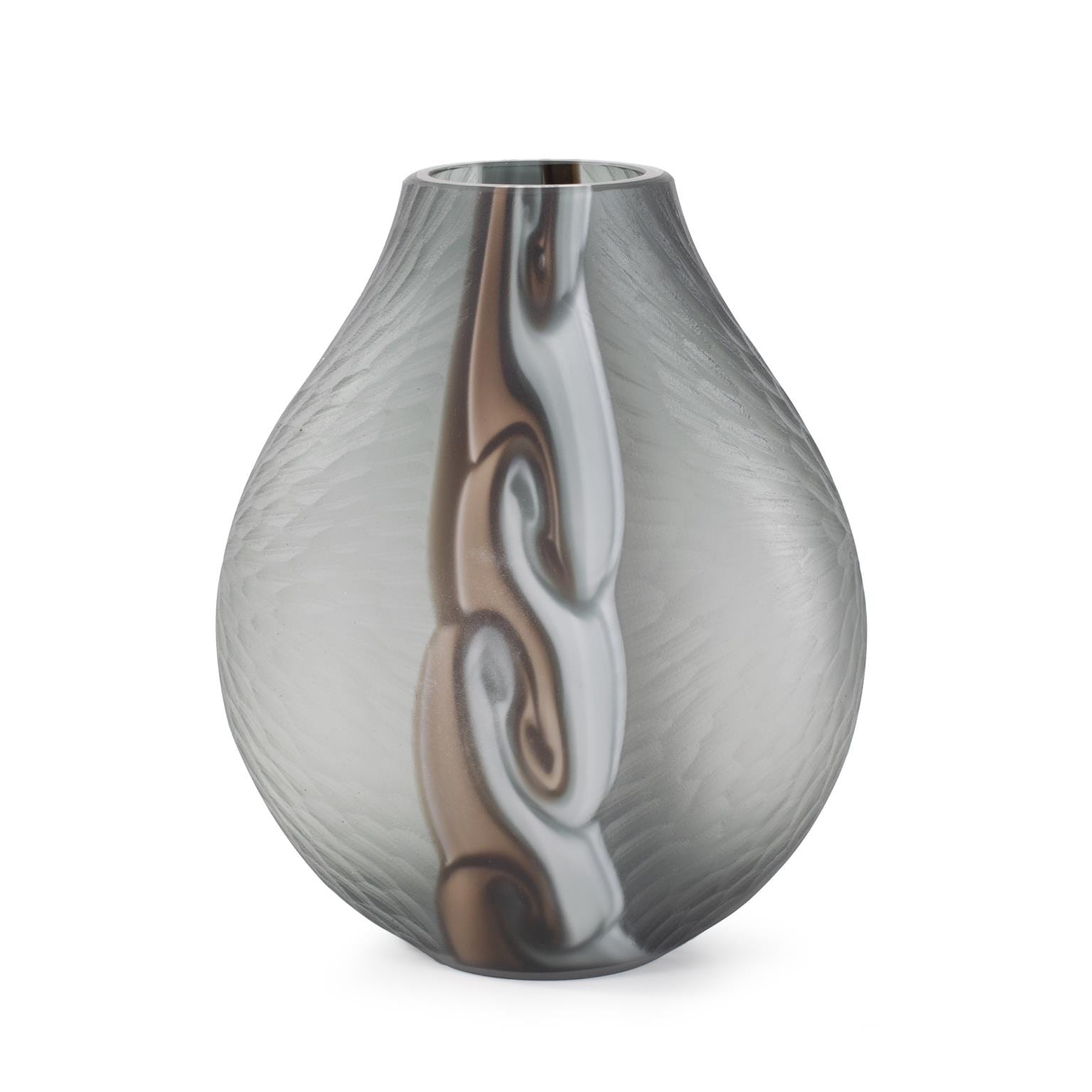 Smooth Vibe Glass Vase Short