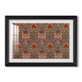 Snakeshead Redcumin C 1876 William Morris Custom Framed Print