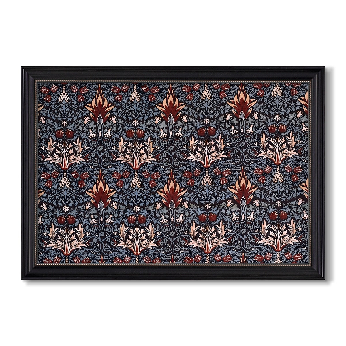 Snakeshead C 1876 William Morris Custom Framed Canvas