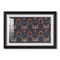 Snakeshead C 1876 William Morris Custom Framed Print