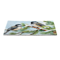 Snowbirds Chickadees Pvc Trapper Mat 28 X 16 28 X 16