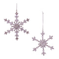 Snowflake Jewel Ornaments Set Of 6