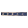 Snowflake Wired Ribbon Set Of 2