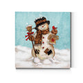 Snowman Premium Gallery Wrapped Canvas Ready To Hang