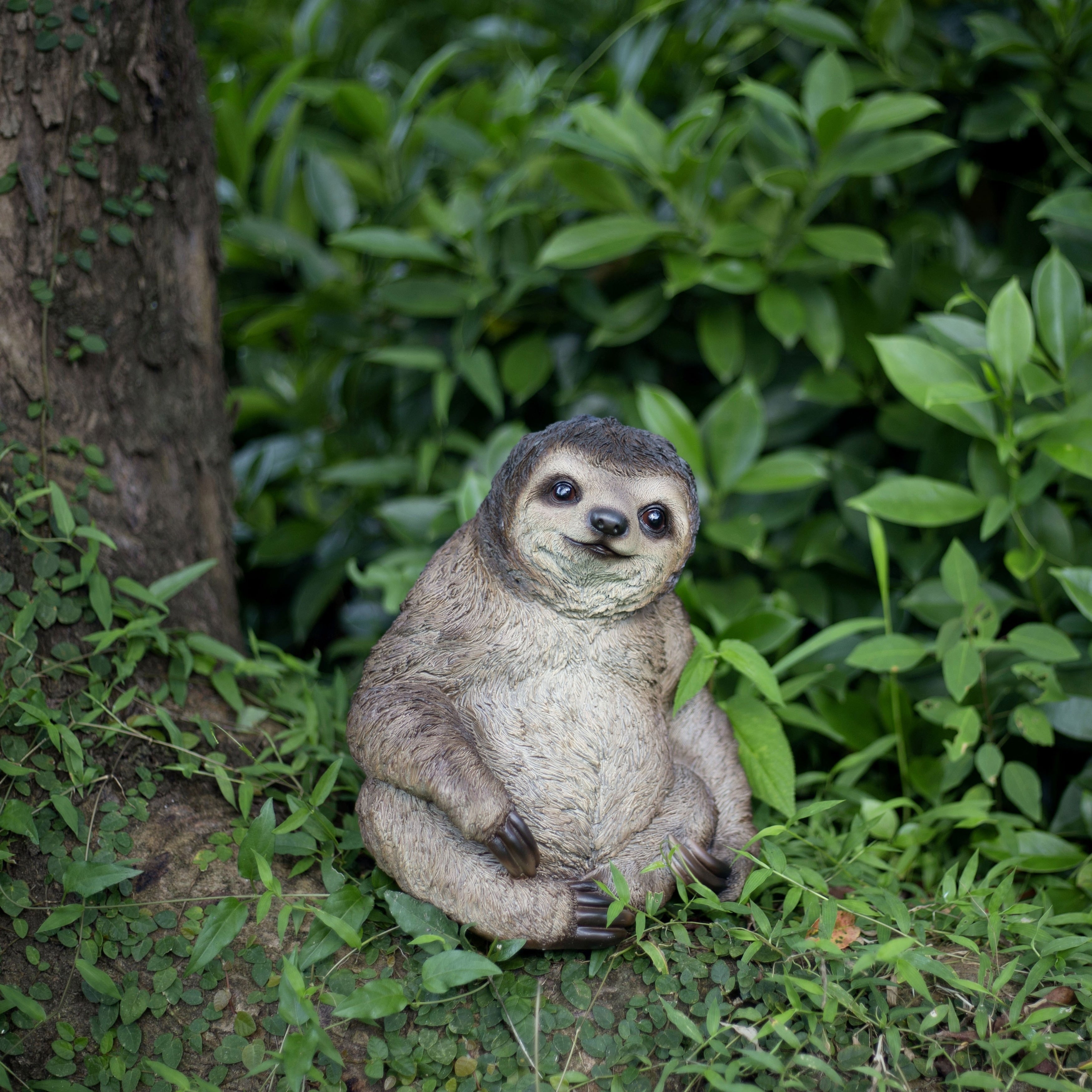 Soreal Brown Sloth Decorative Figurine For Home Office D Cor Handcrafted Resin Statue