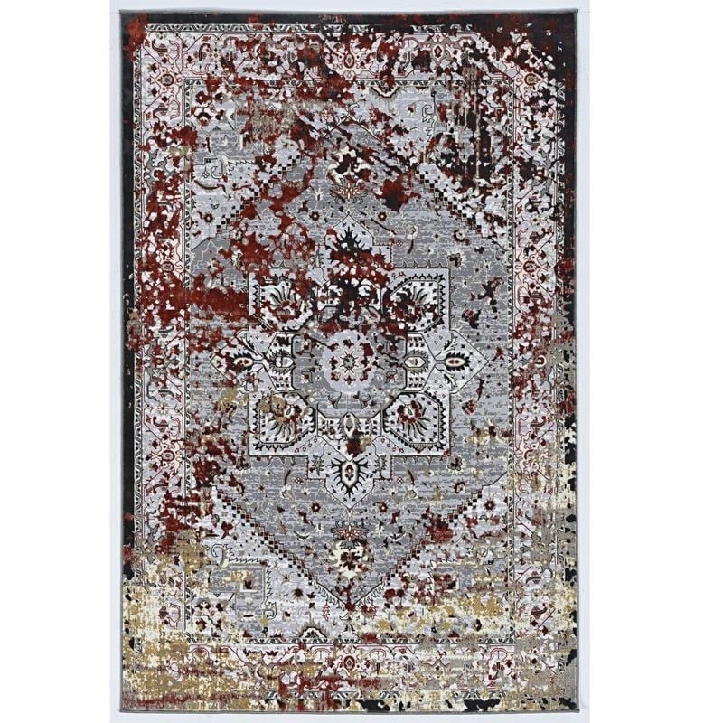 Society Harlow Grey Area Rug 8 X 106