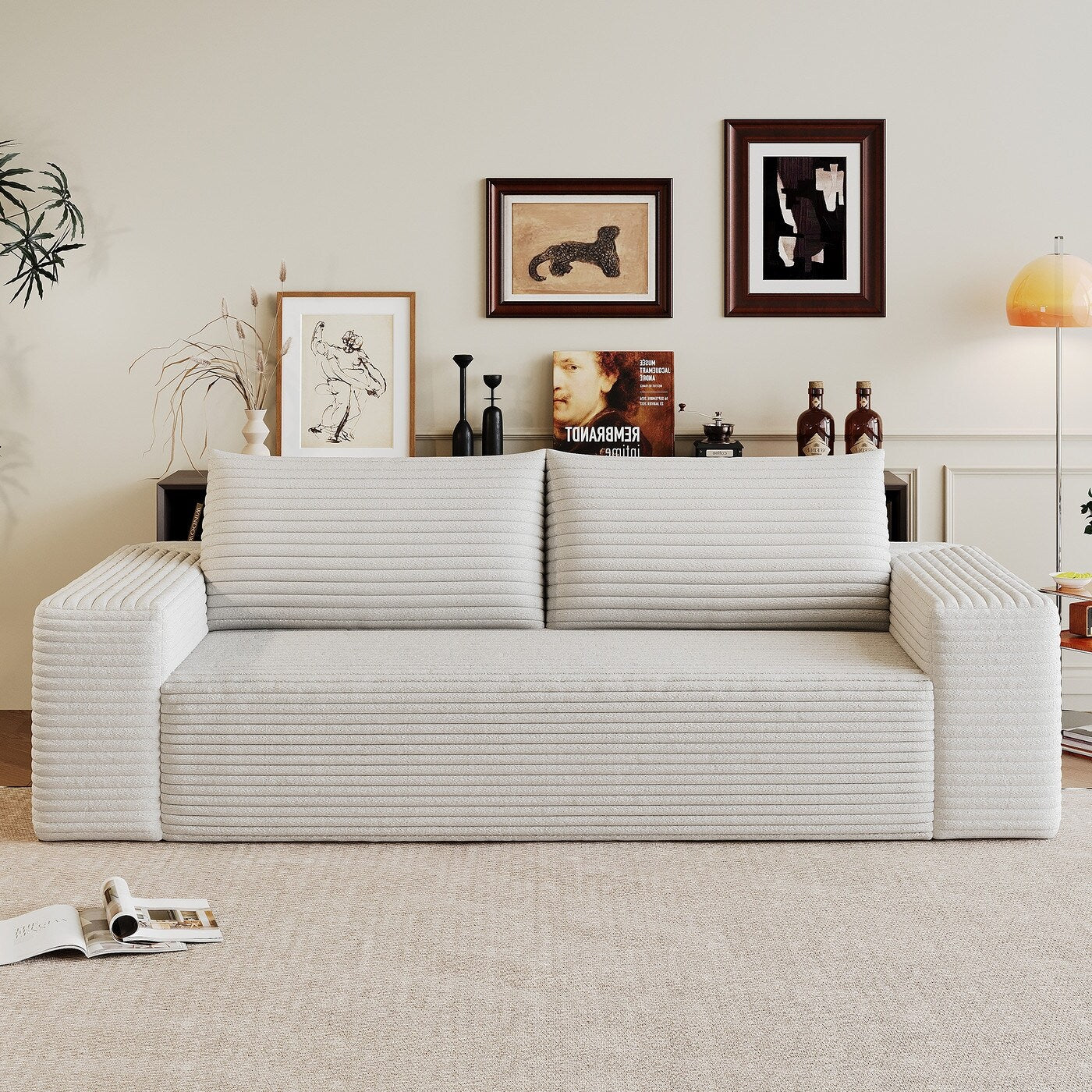 Sofa 63 In Casual 2 Seater Loveseat 8 X 10