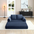 Sofa Bed Sleeper Sofa With 2 Pillows Upholstered Sofa Couch Loveseat 2 Seater Sofa Couch With Armrests