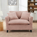 Sofa Side Chair Pink Accent Chair Vanity Chair For Living Room Upholstered Chair Arm Chair Reading Chair