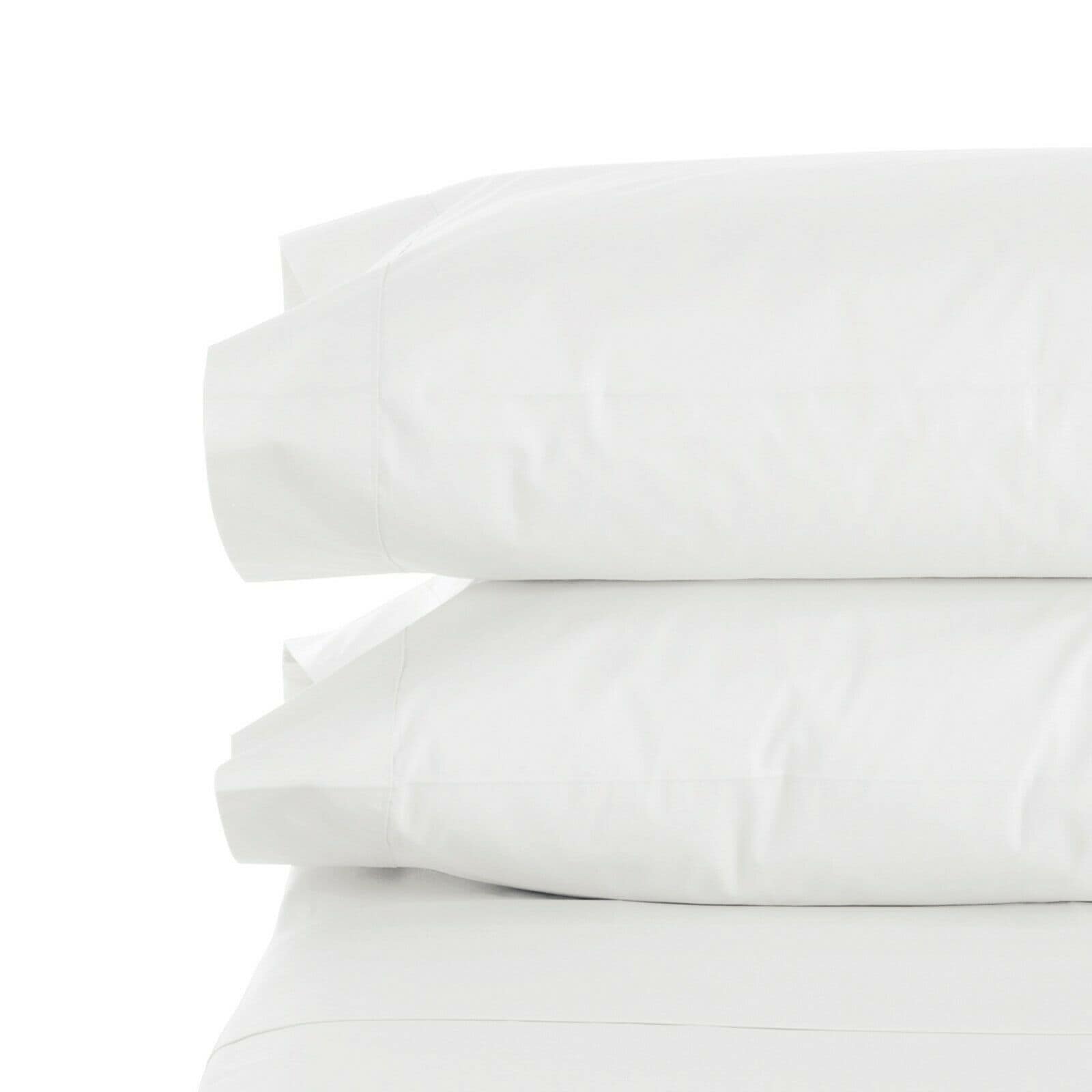 Soft Feel 1800 Count Soft Pillow Case Set Queen Standard Or King Set Of 2