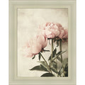 Soft Floral No. 2 By Tradelink Inhouse Artist Wood Framed Wall Art Print