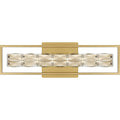 Soft Gold Led Bathroom Vanity Light From The Dazzle Collection