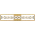 Soft Gold Led Bathroom Vanity Light From The Dazzle Collection