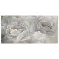 Soft White Peony Lace By Nan Wrapped Canvas Painting Art Print