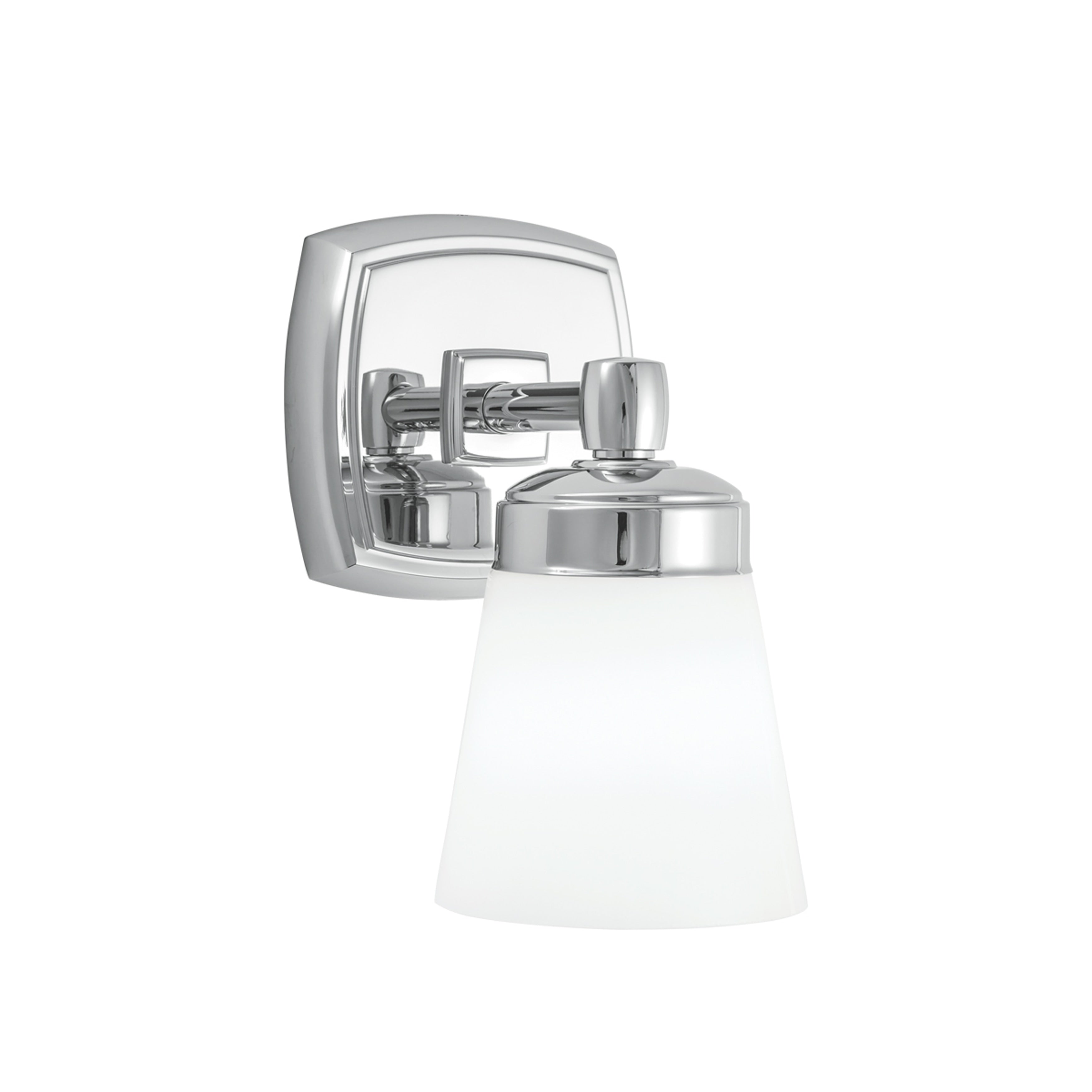 Soft Square 8.5 High 1 Light Sconce Chrome 8.5 Inch Tall