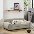 Soft And Comfortable Pet Sofa With Backrest And Armrests Suitable For Modern Rectangular Pet Sofas For Medium Sized Dogs