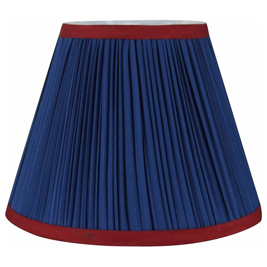 Softback Mushroom Pleated Lamp Shade 5 Inch Top 9 Inch Bottom 7 Inch Slant