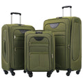 Softside Luggage Expandable 3 Piece Set Suitcase Upright Spinner Softshell Lightweight Luggage Travel Set 22 26 30 Inches