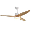 Sofucor 56 Inch Ceiling Fans With Light Remote Control 3 Solid Wood Blades Farmhouse Large Airflow 56 Inches