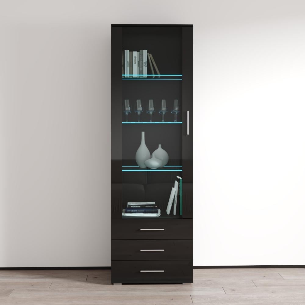 Soho S1 1D3S Modular 1 Door Modern 24 Wide Bookcase