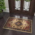 Alise Rugs Soho Traditional Oriental Oval Area Rug