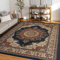 Alise Rugs Soho Transitional Border Area Rug 106 X 146