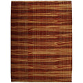 Soho Hand Knotted New Zealand Wool Rust Area Rug