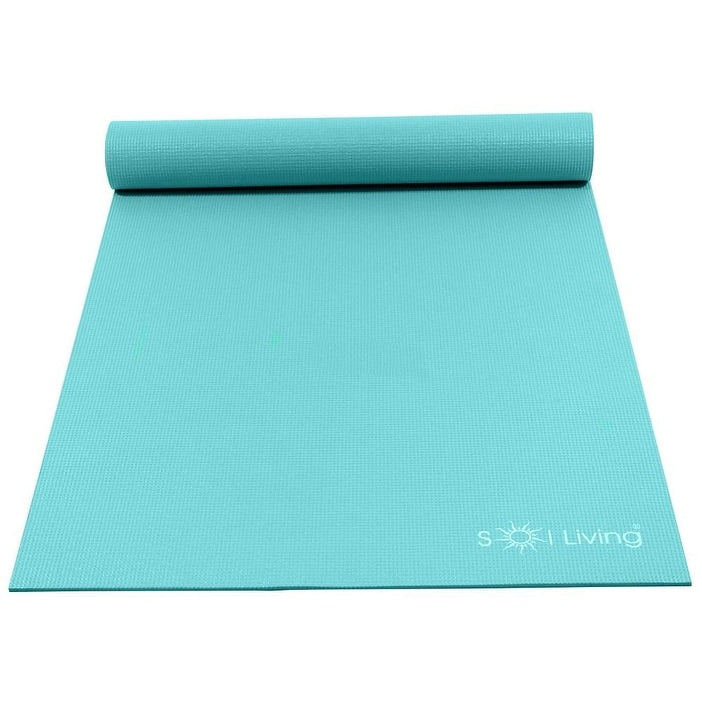 Sol Living Yoga Mat Premium Non Slip Extra Thick Exercise Mat For Yoga Pilate Mediation 24 In X 72 In 24 In X 72 In
